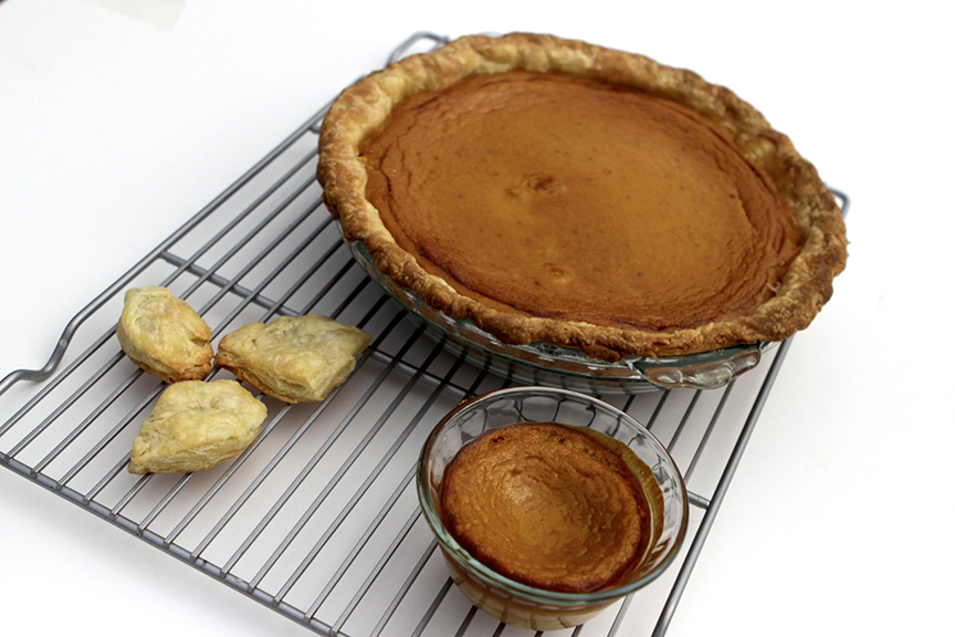Real Pumpkin Pie - gluten free option